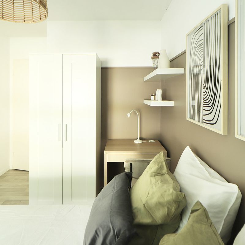 Lovely 10 m² bedroom for rent in coliving near Bordeaux Bègles