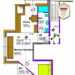 Miete 1 Schlafzimmer wohnung von 51 m² in Frauenkirchen