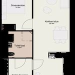 Lej 2-værelses rækkehus på 65 m² i Silkeborg