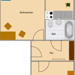 Rent 2 bedroom apartment of 56 m² in Bautzen