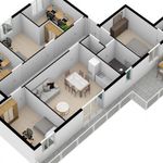Appartement de 78 m² avec 6 chambre(s) en location à Grenoble