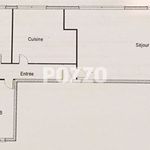 Rent 3 bedroom apartment of 65 m² in Granville