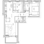 Wynajmij 3 sypialnię apartament z 72 m² w Gdańsk