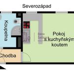 Pronajměte si 1 ložnic/e byt o rozloze 27 m² v Jindřichův Hradec