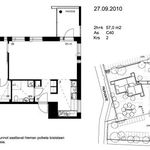 Rent 2 bedroom house of 57 m² in Suurpelto,