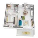 Appartement de 46 m² avec 2 chambre(s) en location à Arles