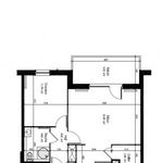 Appartement de 49 m² avec 2 chambre(s) en location à Bresse-Vallons