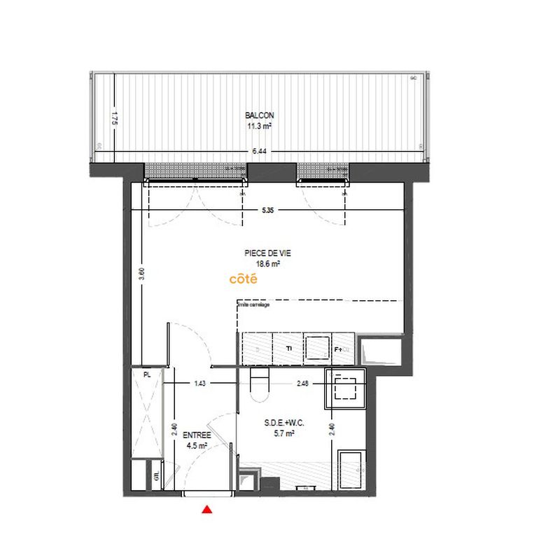 Location
Appartement
 28.8 m² - 
 1 pièce - 
Vélizy-Villacoublay (78140)