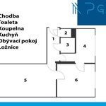Rent 3 bedroom apartment of 53 m² in Praha