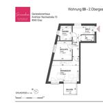 Rent 2 bedroom apartment of 53 m² in Graz