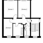 Miete 3 Schlafzimmer wohnung von 62 m² in Berlin