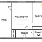 Pronajměte si 2 ložnic/e byt o rozloze 44 m² v Třinec