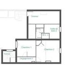 Appartement de 18105 m² avec 7 chambre(s) en location à Écully