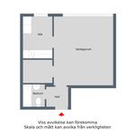 Rent 1 bedroom apartment of 38 m² in Finspång