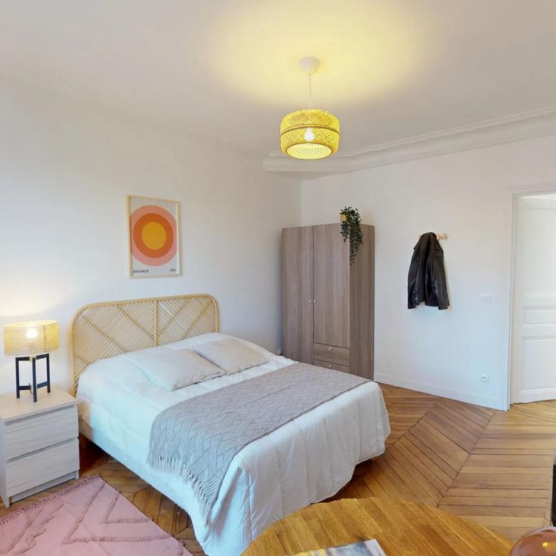 Welcoming double bedroom in Quinze-Vingts