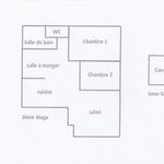 Appartement de 43 m² avec 3 chambre(s) en location à Metz