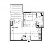 Appartement de 43 m² avec 2 chambre(s) en location à Perpignan