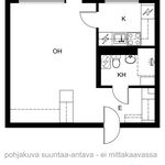 Vuokraa 1 makuuhuoneen asunto, 33 m² paikassa Jyväskylä