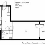 Rent 2 bedroom apartment of 60 m² in Vantaa