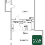 Appartement de 26 m² avec 1 chambre(s) en location à Romans-sur-Isère