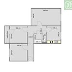 Rent 4 bedroom apartment of 73 m² in Chrudim
