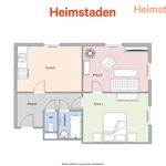 Pronajměte si 2 ložnic/e byt o rozloze 57 m² v Hlučín