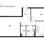 Vuokraa 2 makuuhuoneen talo, 54 m² paikassa Tuusula