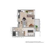 Huur 1 slaapkamer appartement van 60 m² in Amsterdam