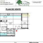 Appartement de 45 m² avec 2 chambre(s) en location à Perrigny-Lès-Dijon