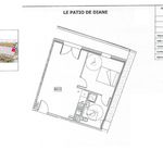 Rent 1 bedroom apartment of 41 m² in Nîmes