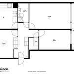 Rent 3 bedroom house of 76 m² in Kotka