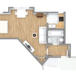 Miete 1 Schlafzimmer wohnung von 34 m² in Cologne
