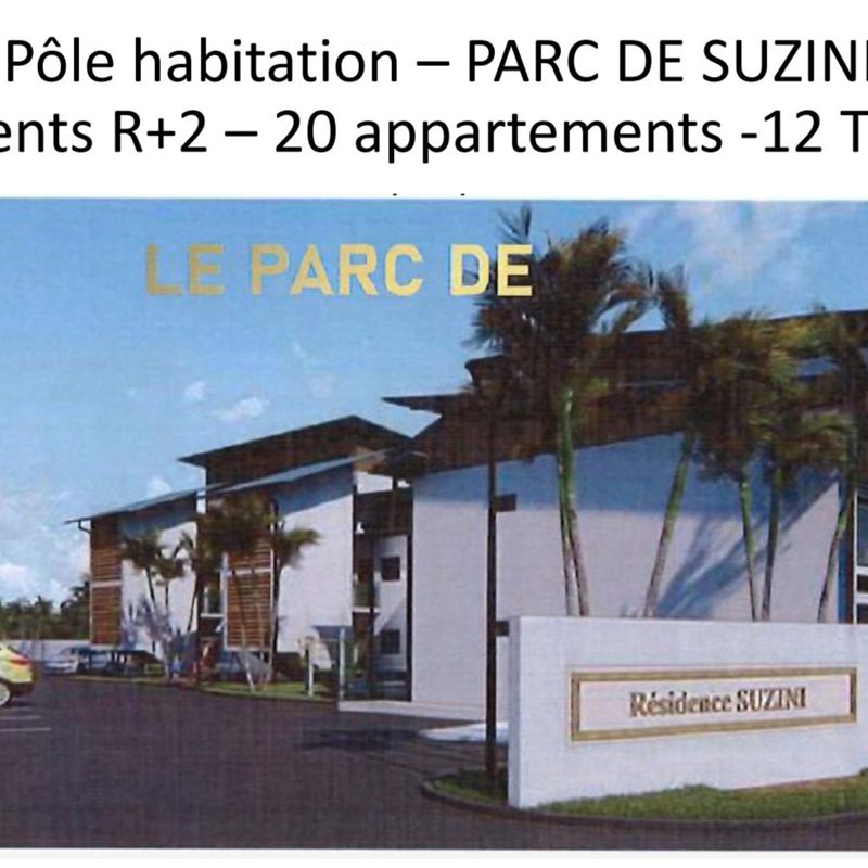 RESIDENCE PARC DE SUZINI TYPE T2 RDC - 49.40M² - REMIRE - MONTJOLY Remire-Montjoly