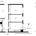 Rent 3 bedroom apartment of 66 m² in Vantaa
