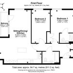 Rent 2 bedroom apartment of 85 m² in Cambridge
