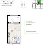 Rent 1 bedroom apartment of 25 m² in Vantaa