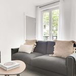 Rent 1 bedroom apartment of 54 m² in Buttes-Chaumont, Villette, Bas Belleville