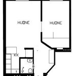 1 huoneen asunto 45 m² kaupungissa Helsinki