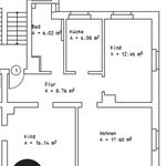 Rent 4 bedroom apartment of 83 m² in Borna
