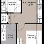 Rent 2 bedroom house of 67 m² in Støvring