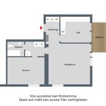 Rent 2 bedroom apartment of 56 m² in Finspång