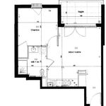 Appartement de 41 m² avec 2 chambre(s) en location à Aubagne