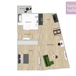 Rent 2 bedroom apartment of 60 m² in Halle (Saale)