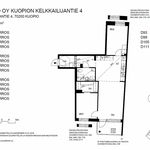 Vuokraa 3 makuuhuoneen asunto, 74 m² paikassa Kuopio