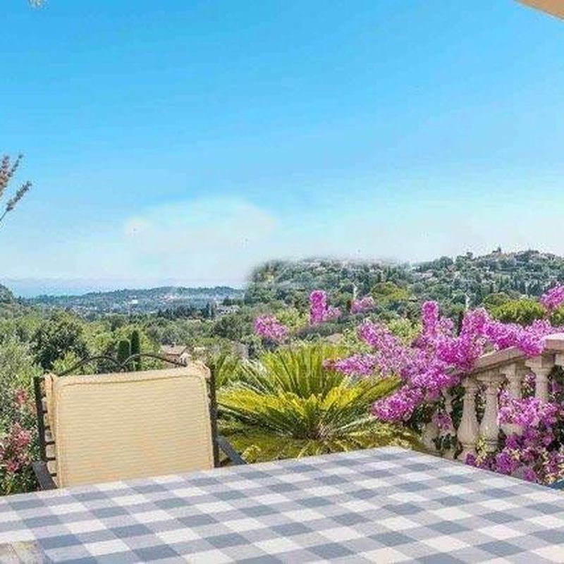 Superb Villa With A Dominant View Until The Sea Mougins