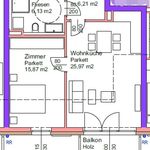Miete 2 Schlafzimmer wohnung von 54 m² in Mondsee
