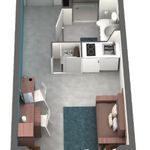Appartement de 21 m² avec 1 chambre(s) en location à Talence