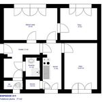 Pronajměte si 1 ložnic/e byt o rozloze 77 m² v Humpolec