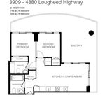 Appartement de 742 m² avec 2 chambre(s) en location à Burnaby