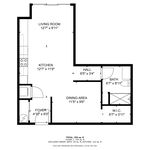 1 bedroom apartment of 495 sq. ft in Ottawa